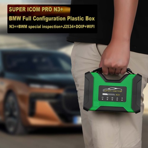 V2023.12 SUPER ICOM PRO N3+ BMW Full Configuration Plastic Box Support J2534 DOIP with 1TB SSD