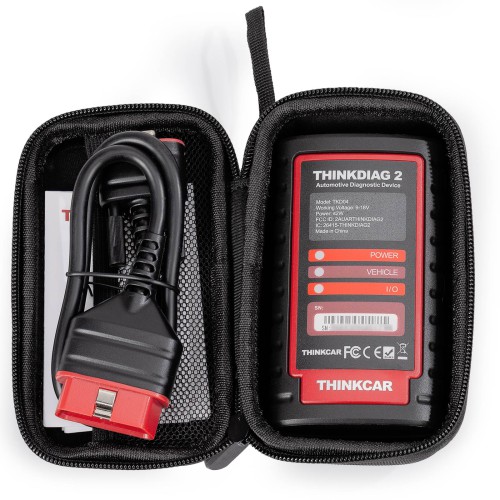 THINKCAR Thinkdiag 2 OBDII Code Scanner Support CAN FD Protocol 10 OBD2 Full Functions 15+Maintenance Functions