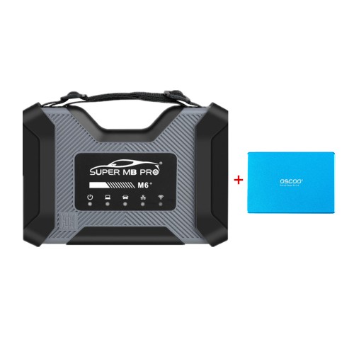 WIFI Super MB Pro M6+ Diagnosis Tool Full Package with Plus 2024.06 512G SSD Supports DOIP