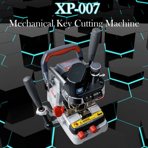 (Second-hand 90% New)Xhorse DOLPHIN XP007 XP-007 Manual Key Cutting Machine for Laser, Dimple and Flat Keys Free Shipping