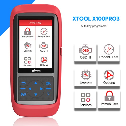 (Second-hand 85% New)Xtool X100 Pro3 Key Programmer Adds ABS Oil Reset TPS EPB SAS than X100 Pro2 Free Update Lifetime