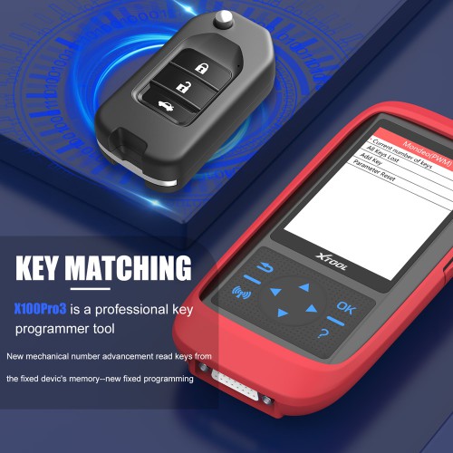 (Second-hand 85% New)Xtool X100 Pro3 Key Programmer Adds ABS Oil Reset TPS EPB SAS than X100 Pro2 Free Update Lifetime