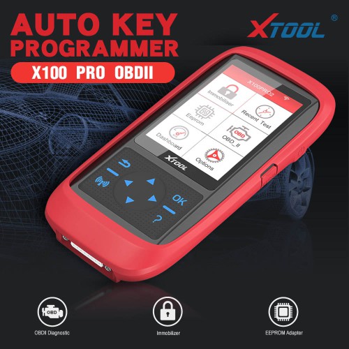 (Second-hand 90% New)XTOOL X100 Pro2 Auto Key Programmer including EEPROM Adapter Free Update Online