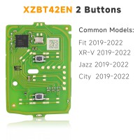 XHORSE XZBT42EN 2 Buttons HON.D Special PCB Board Exclusively for Honda Models 5 pcs/lot