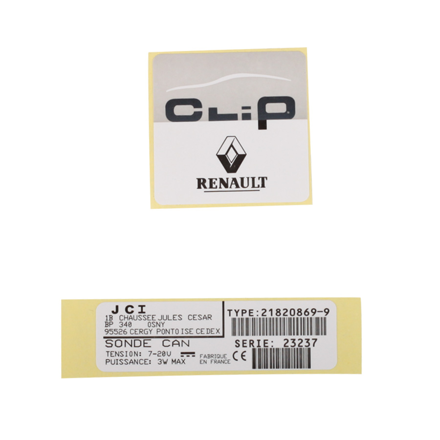 Newest V176 CAN Clip for Renault Diagnostic Interface with Full Chip  AN2135SC AN2136SC Multi-Languages