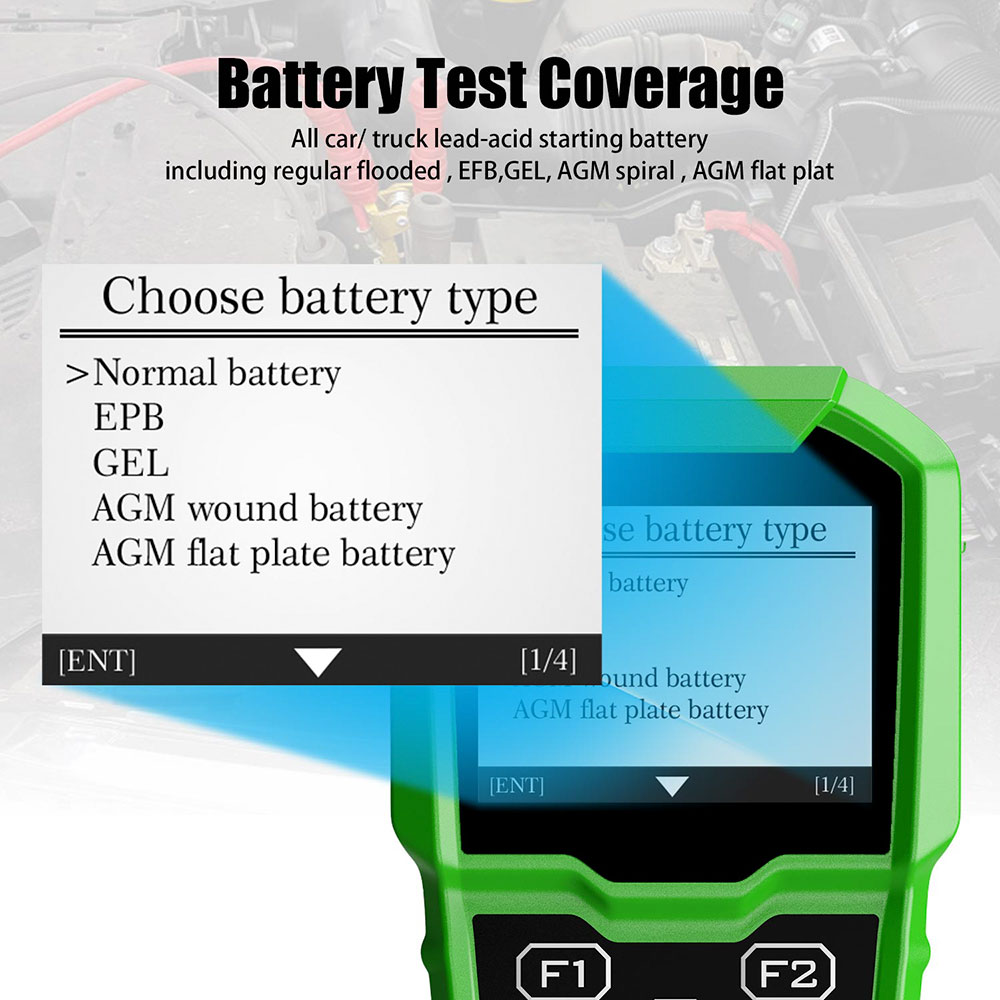 KFZ POWERCHECK: Automotive battery tester at reichelt elektronik